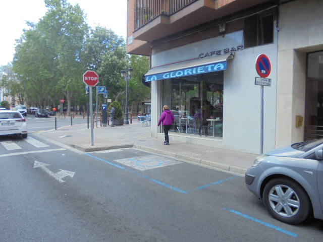 Capitn Gaona impares esquina av. de La Paz – Aparcamiento Capitán Gaona, 1