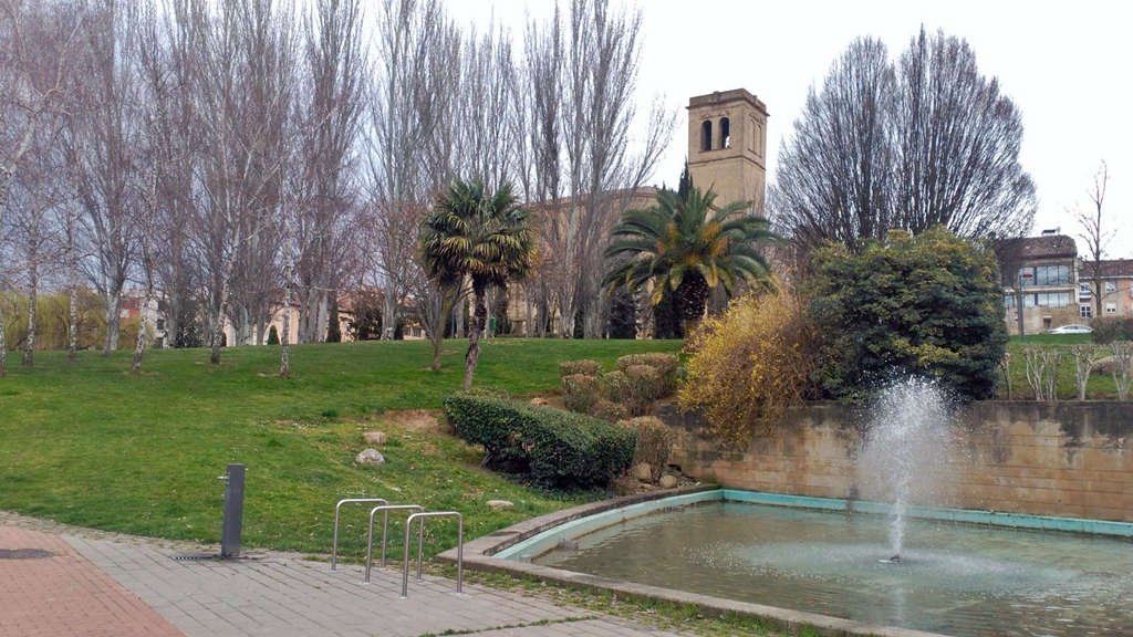 Vista desde el parque