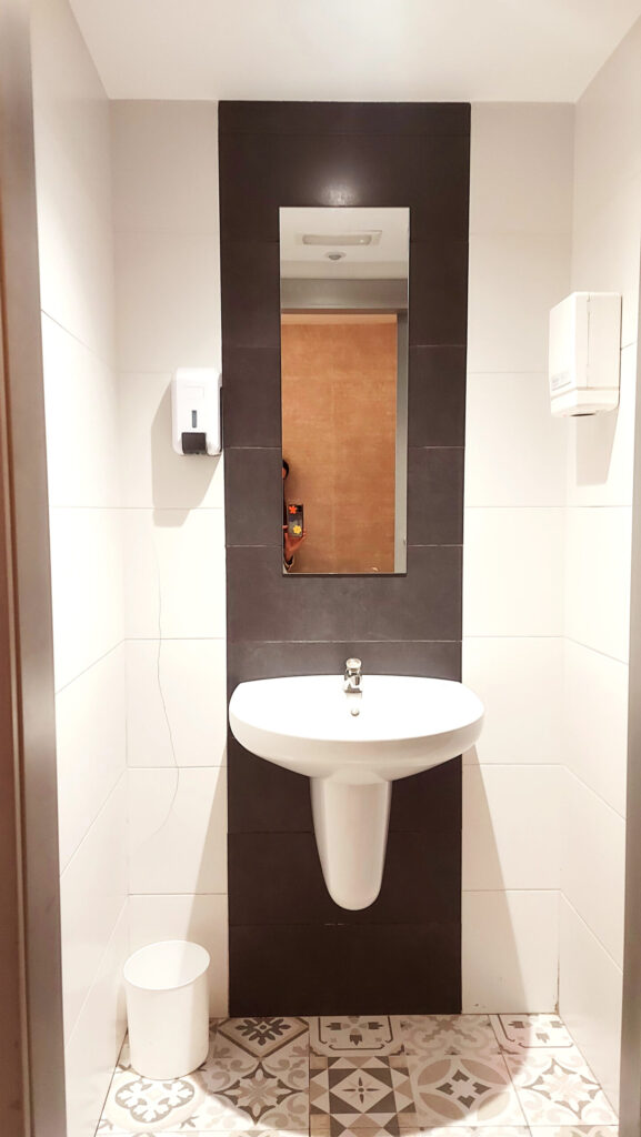 Aseo zona lavabo