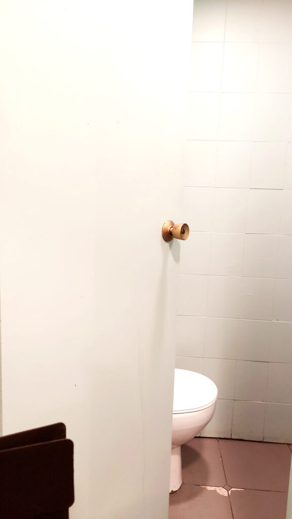 Baño masculino.zona inodoro