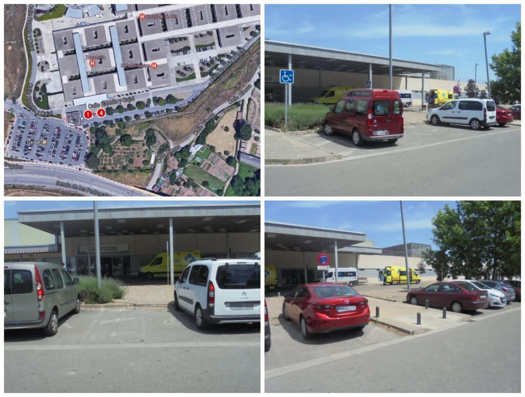 Mural Parking Urgencias San Pedro 4plzs – Aparcamiento Parking Urgencias Hospital San Pedro