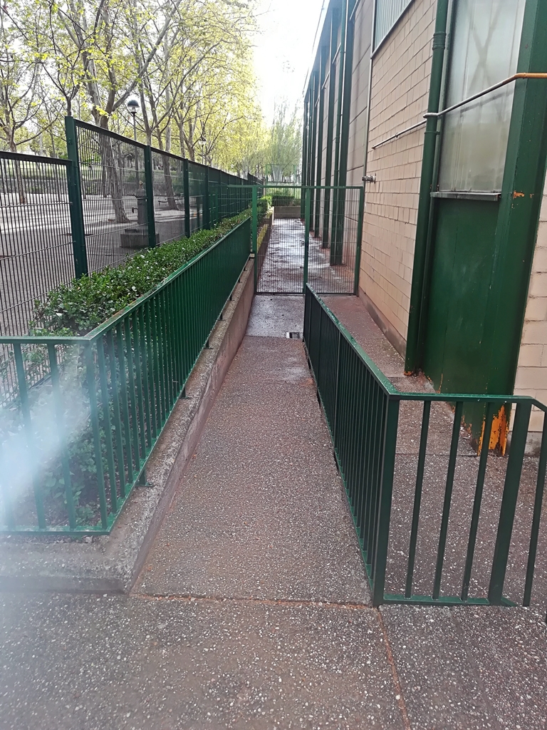 Rampa de acceso