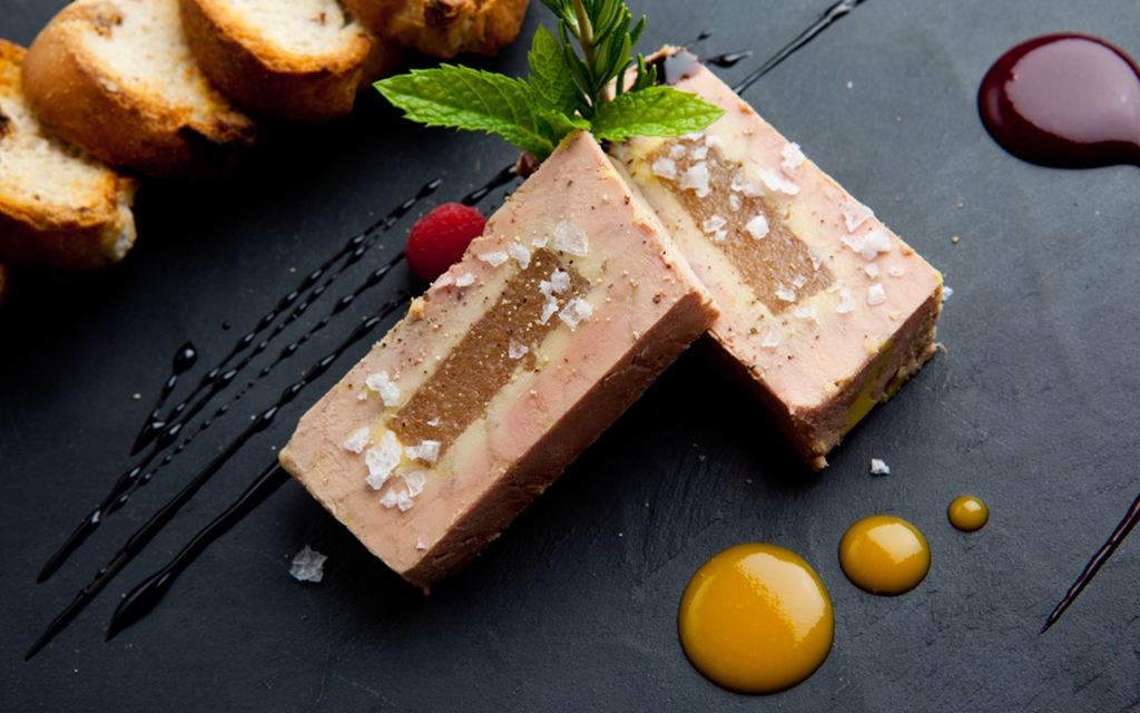 Terrina de foie relleno