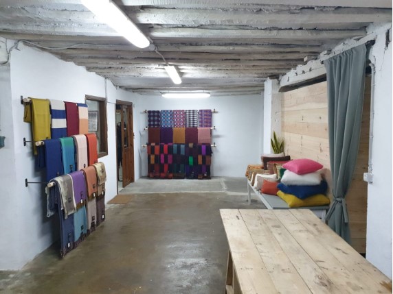 Interior tienda