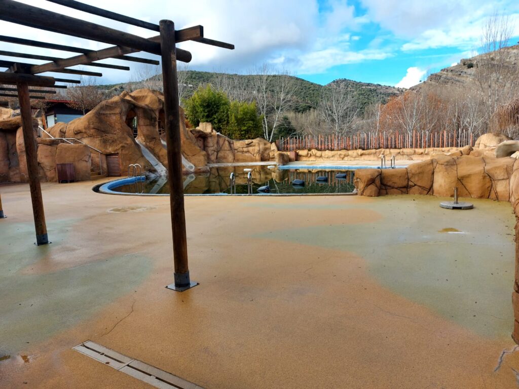 Vista piscina