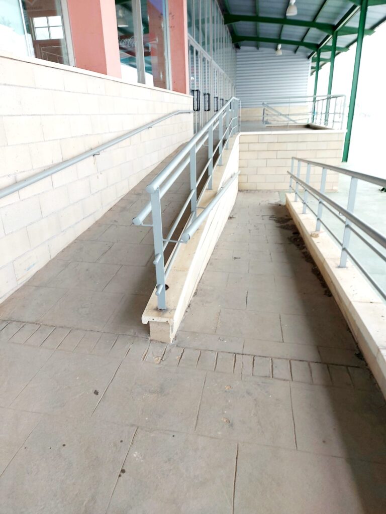 Detalle de rampa