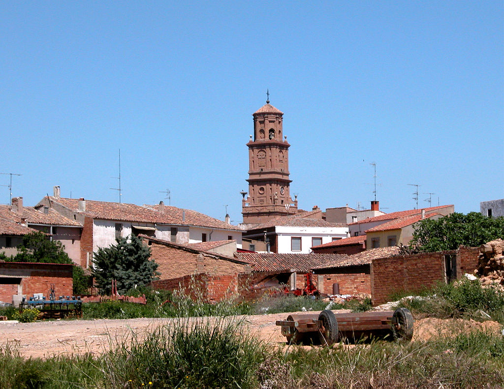 Vista general de Aldeanueva de Ebro
