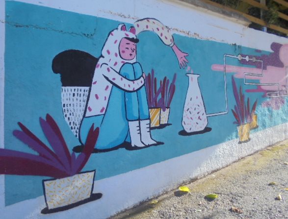 7. Mural laboratorio