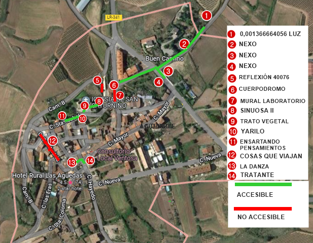 Mapa 1 Kilomtero de Arte