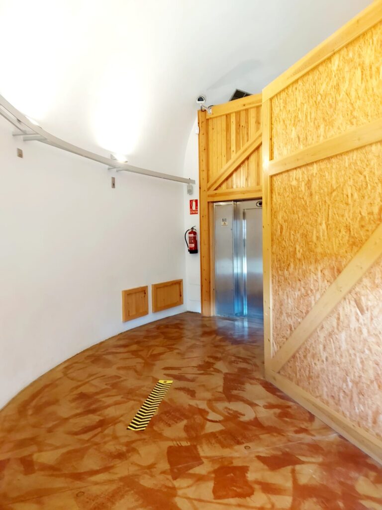 Vestíbulo Museo cretácico