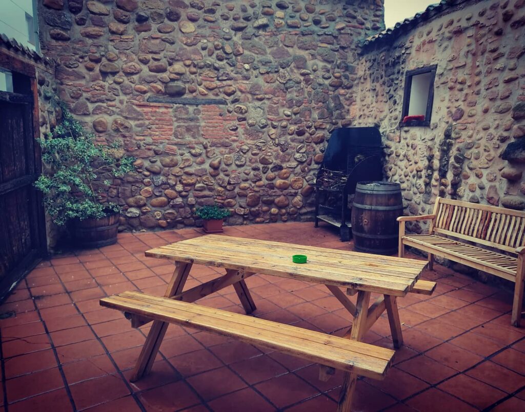 Terraza exterior. Vista 1