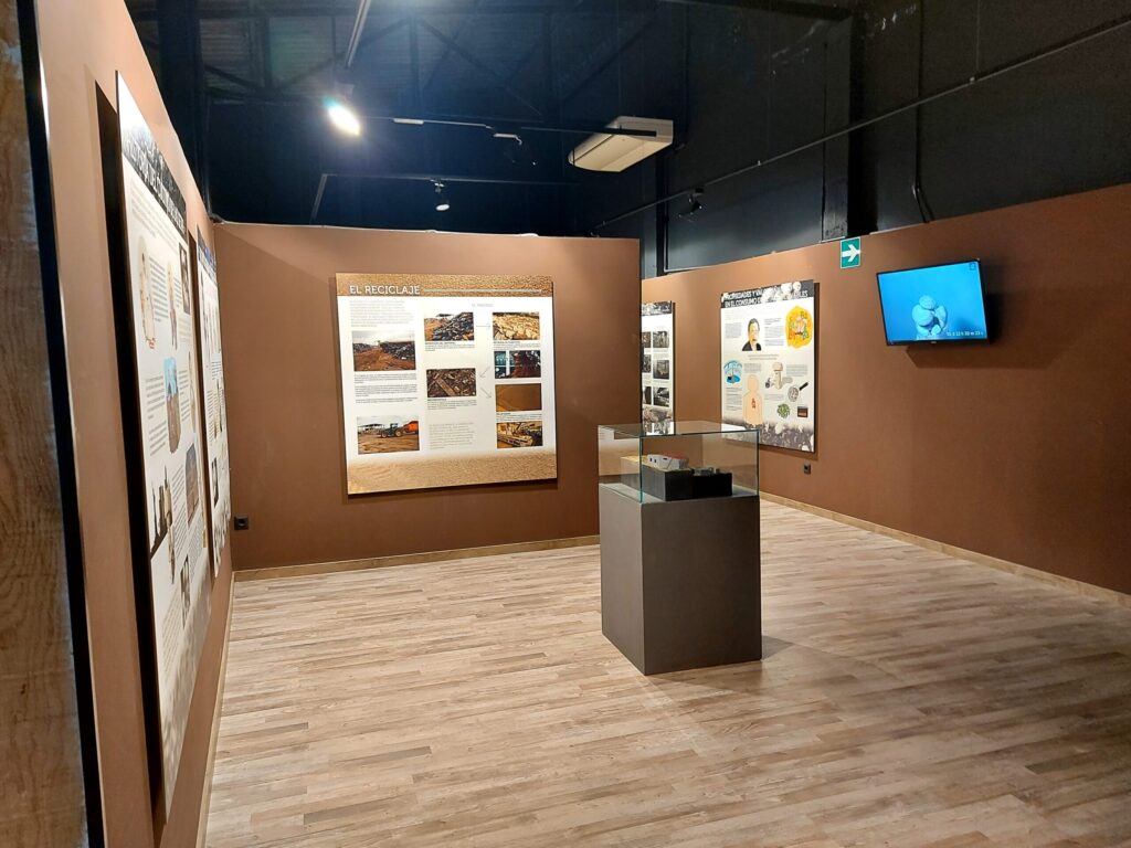 Interior del centro interpretativo 4