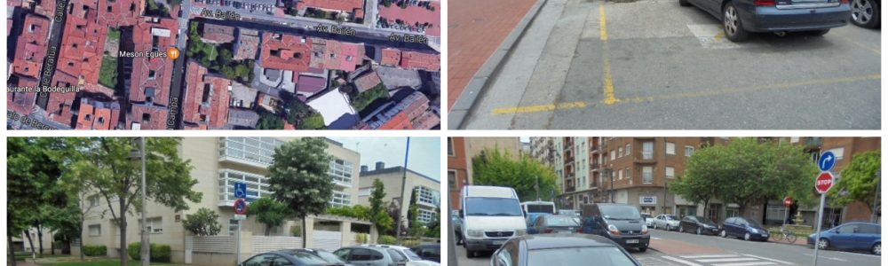 Mural Avenida de Bailen esquina calle La Campa – Aparcamiento Bailén, Avda. esquina con La Campa